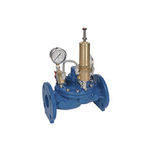 Válvula de alivio para agua - HMC-SR - Tecnidro - para circuito de agua / hidráulico / con control hidráulico