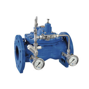 Válvula de reducción de presión - HM-RP - Tecnidro - de membrana / con control hidráulico / para agua