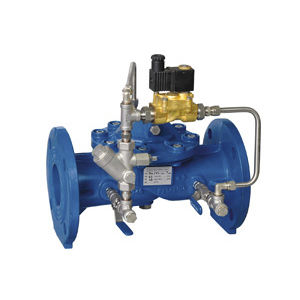 Válvula de cierre - HM-EL - Tecnidro - de membrana / electrohidráulica / para agua