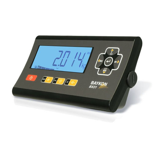 Indicador de pesaje visualizador LCD - Baykon BX21 - AWM Ltd - empotrable / de pared / programable