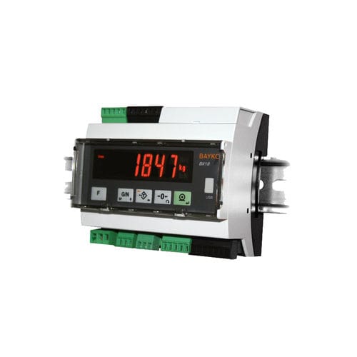 Indicador de pesaje en riel DIN - Baykon BX18 - AWM Ltd - digital / con visualizador led / programable