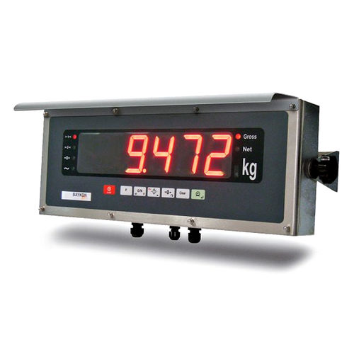 Indicador de pesaje con visualizador led - Baykon BX27 - AWM Ltd - digital / de pared / IP65