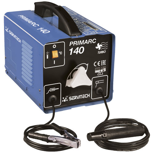 Soldadora MMA - Primarc 140 - SERVITECH GROUP - monofásica / AC / portátil