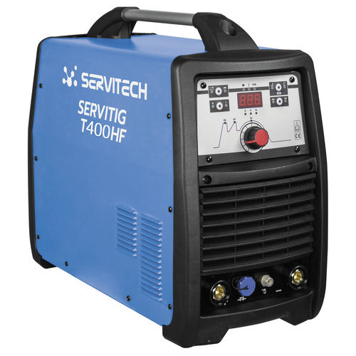 Soldadora TIG - Servitig T 400 HF - SERVITECH GROUP - portátil / inverter