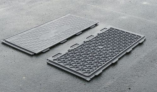 Alfombra de protección - FastCover Plus - Ground-Guards Ltd - de PVC / temporal