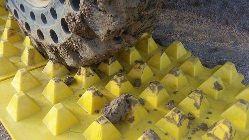 Alfombra de limpieza - MudStopper - Ground-Guards Ltd - desinfectante / de polietileno / de exterior