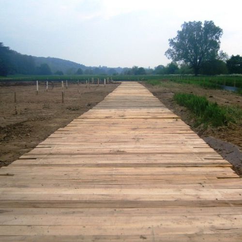 Alfombra protección del suelo - BogMats - Ground-Guards Ltd - temporal