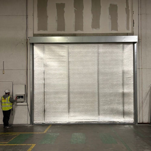 Cortina de tejido - Fibershield®-P - STOBICH FRANCE - de lucha contra el fuego / para puerta