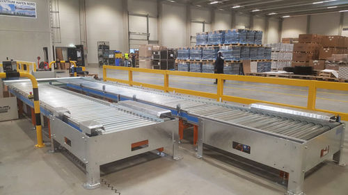 Transportador de rodillos - RBS Förderanlagen GmbH - de carga / de descarga / para selección