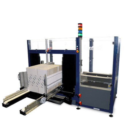Formadora de cajas automática - C-400 - LANTECH - cinta adhesiva / de doblado preciso