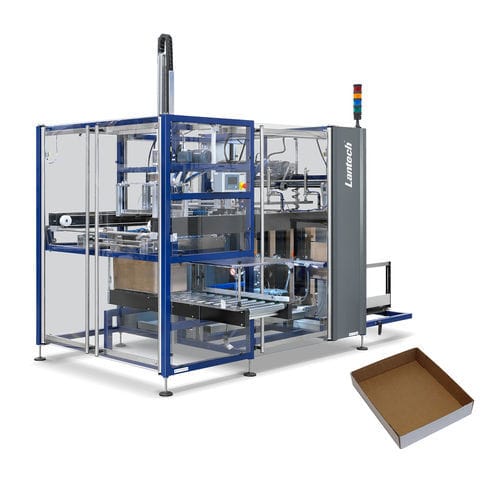 Máquina formadora de bandejas automática - TE-A series - LANTECH - de cola hot-melt