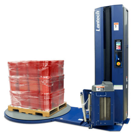 Envolvedora con plataforma giratoria - QL400 - LANTECH - semiautomática / para fardos / para palés
