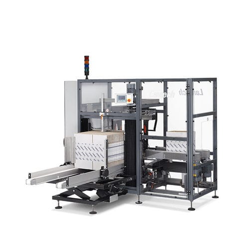 Formadora de cajas automática - C-2000 - LANTECH - cola hot-melt / cinta adhesiva