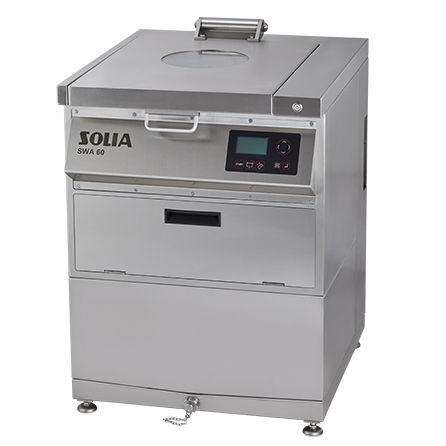 Lavadora de verduras - SWA 60.2 - AlexanderSolia GmbH - para fruta / automática / de enjuague