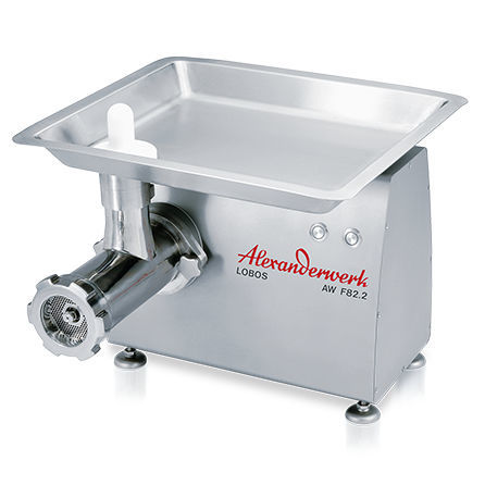 Picadora industrial de carne - AW F 82.2 - AlexanderSolia GmbH - de carne fresca / de sobremesa / para carnicería