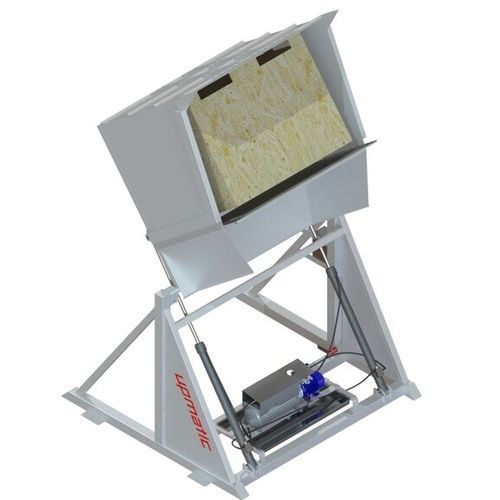 Volteador hidráulico - KKG 1600  - Bernhard Upmann Verpackungsmaschinen GmbH & Co. KG - de cajas / para la industria agroalimentaria
