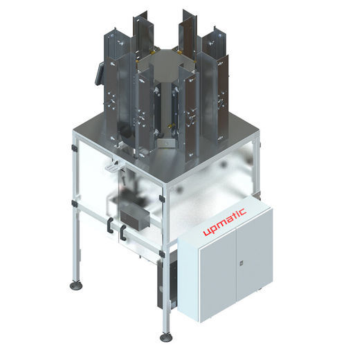 Distribuidor de bandejas - 606 series - Bernhard Upmann Verpackungsmaschinen GmbH & Co. KG - enteramente automático / de acero inoxidable