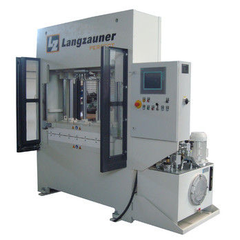 Prensa servohidráulica - 60T - Langzauner - de formado RTM / para materiales compuestos / de laboratorio