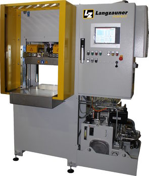 Prensa hidráulica - 5T - Langzauner - de formado RTM / para materiales compuestos / de laboratorio