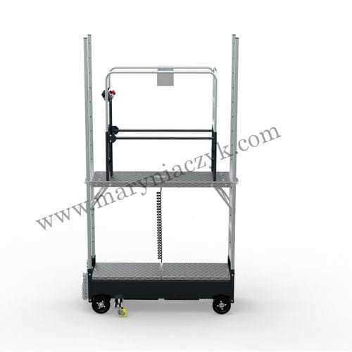 Plataforma elevadora móvil - Hortiman 2.7 - My Hooks Dagmara Maryniaczyk - alimentada por batería / para la agricultura