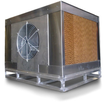 Refrigerador-humidificador de aire - OmniBreeze - Omnivent Techniek BV - compacto