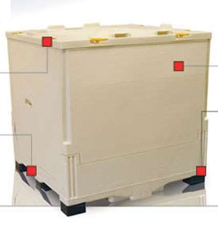 contenedor IBC de PPCaliber® series