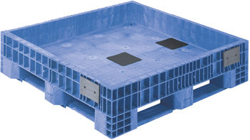 Caja-palé de polietileno - BF series - Buckhorn - de transporte pesado