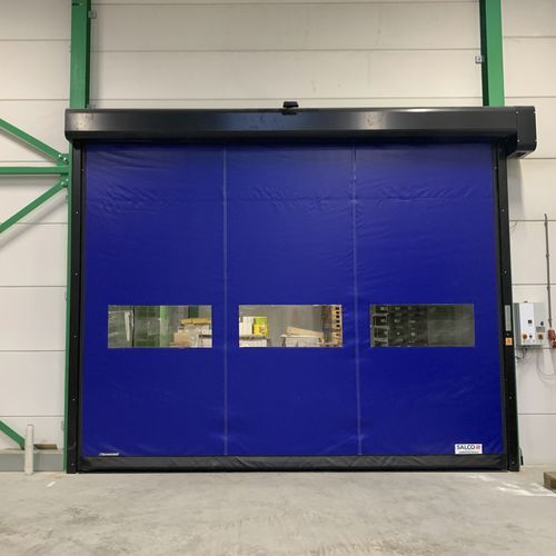 Puerta de tejido - DynamicRoll® - Salco Industrial Doors - de PVC / industrial / para interior