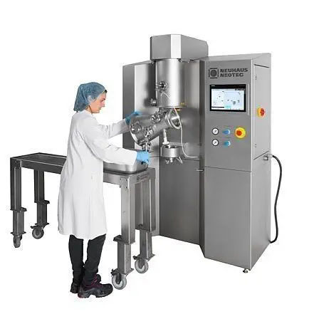 Secador de lecho fluidizado - LFB mini - AMANDUS KAHL - batch / de laboratorio / de revestimiento