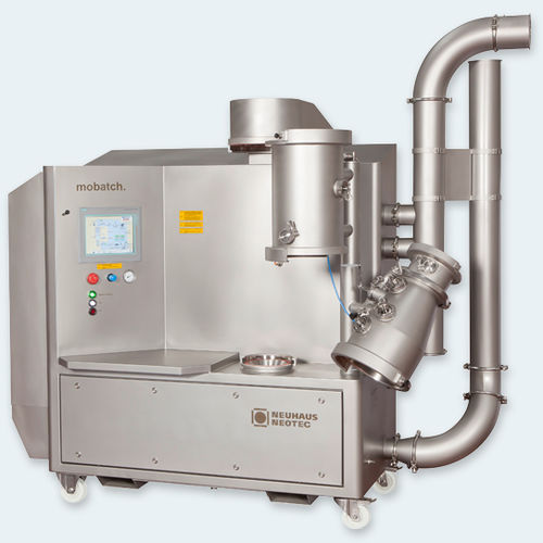 Secador de lecho fluidizado - Mobatch - AMANDUS KAHL - batch / de laboratorio / de revestimiento