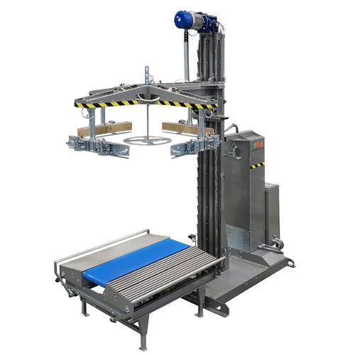 Despaletizador para cajas - DSC-107 - Sorma S.p.A. - de columna / automático / para la industria alimentaria