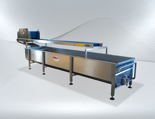 Línea de lavado de alimentos para verdura - Tecnofrutta s.r.l. - de aire / de enjuague