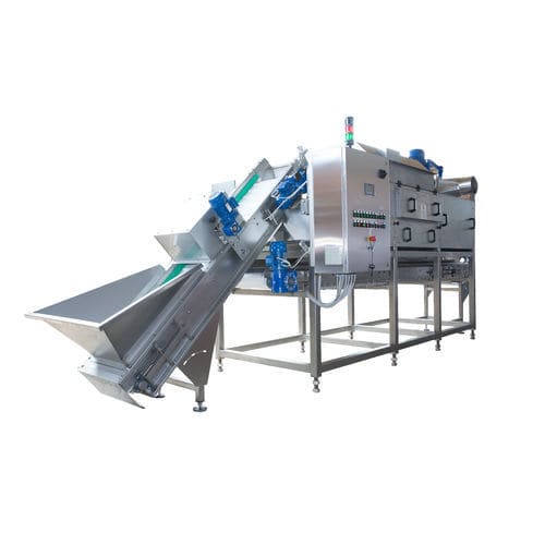 Peladora cebollas - Alutec Food CAMPESATO® - de ajos / automática / de acero inoxidable