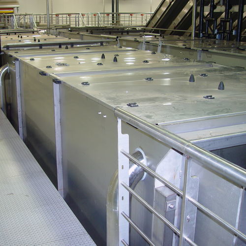 Túnel de refrigeración para verdura - Alutec Food CAMPESATO® - para fruta