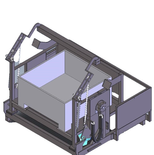 Volcador de palox para la industria alimentaria - Alutec Food CAMPESATO® - volcado frontal / automático