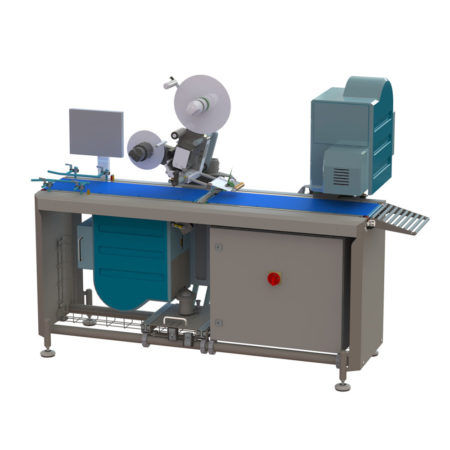 Etiquetadora automática - GLM-B-S series - TopControl GmbH - para aplicación en la parte superior del producto / para aplicación en la parte inferior del producto / para la industria alimentaria