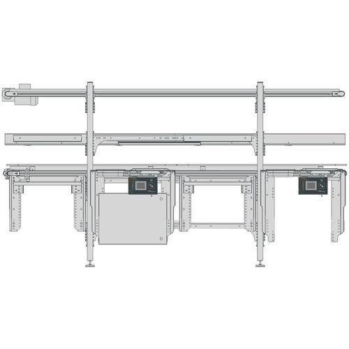 Línea de embalaje para productos alimentarios - IPS - TopControl GmbH - de cajas / para cajas / para transporte