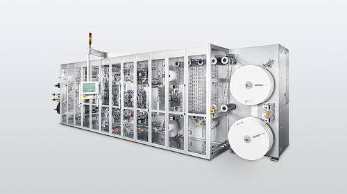 Máquina de embalaje automática - PMT series - HOEFLIGER - con film / para el sector médico / para la industria farmacéutica