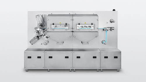 Máquina para estucado de alta precisión - HOEFLIGER - automática / multicapas / para aplicaciones farmacéuticas