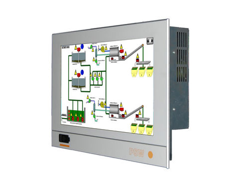 Panel PC retroiluminación LED - PSW015 - PANEL Srl - TFT LCD / con pantalla táctil resistiva / 15,6"