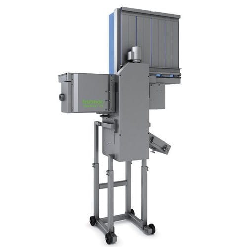 Distribuidor de bandejas - Traymat 22 - FRUTMAC SRL - automático / compacto / móvil