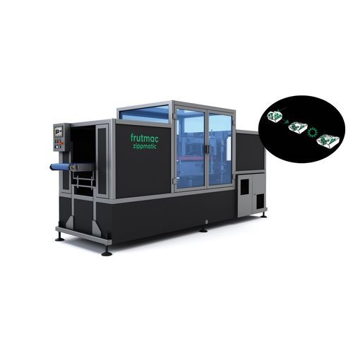 Máquina de embalaje semiautomática - Zippmatic - FRUTMAC SRL - continua / para cajas de cartón / para la industria agroalimentaria