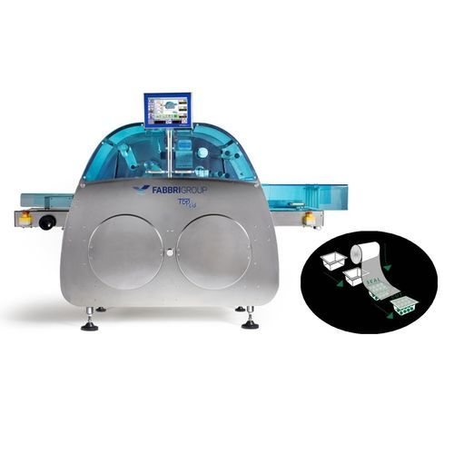 Operculadora lineal - TopLid - FRUTMAC SRL - automática / para la industria alimentaria / para barquillas