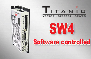 Control de motor paso a paso - SW4 drives with vectorial control and closed loop - Ever Elettronica