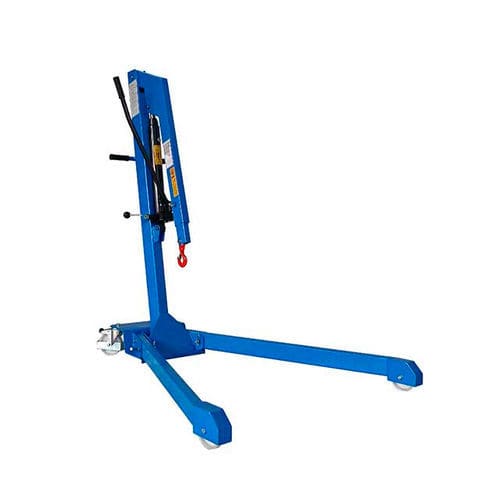 Grúa de taller 500 kg - MKS 500 DW - JHT - hidráulica / compacta