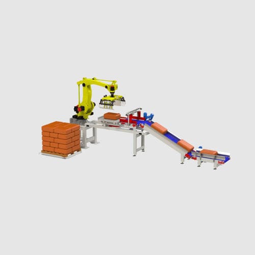 Paletizador robotizado - RoboPal S - Intec - para cajas / para la industria alimentaria y de la bebida / automático