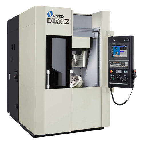 Centro de mecanizado CNC 5 ejes - D200Z  - MAKINO Milling Machine - vertical / HSK-E50 / 21 herramientas
