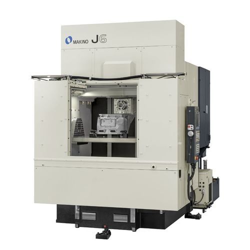 Centro de mecanizado CNC 5 ejes - J6 - MAKINO Milling Machine - horizontal / de metales no ferrosos / HSK A-63