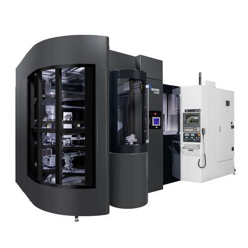 Centro de mecanizado CNC 5 ejes - DA300 Automation Package - MAKINO Milling Machine - vertical / con cambiador de paletas / de alta velocidad