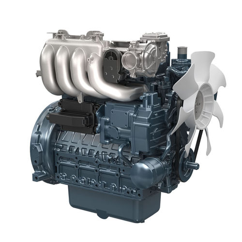 Motor de gasolina - WG2503-G series - KUBOTA Engine - de 4 cilindros / refrigerado por agua / Tier 3